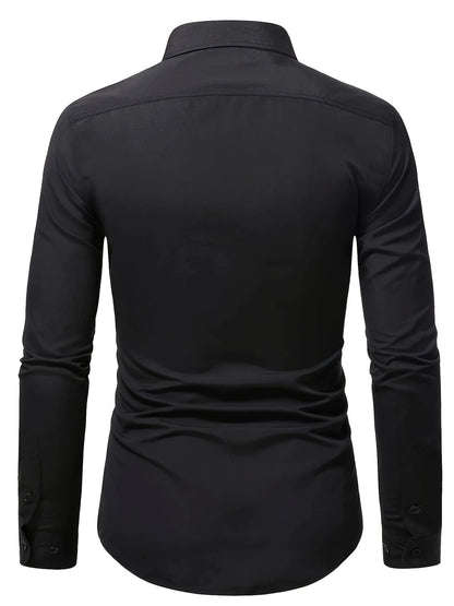 Nicholas | Tailored Long-Sleeve Dress Shirt