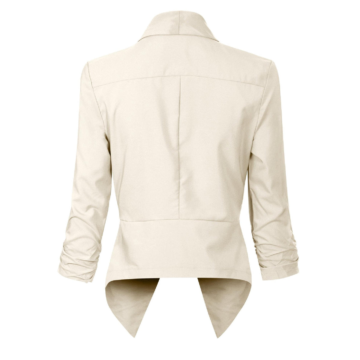 Beverly | Draped Open-Front Blazer