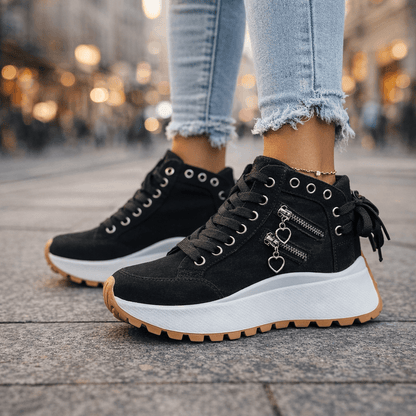 Fenella | Premium High Cut Lace Shoes