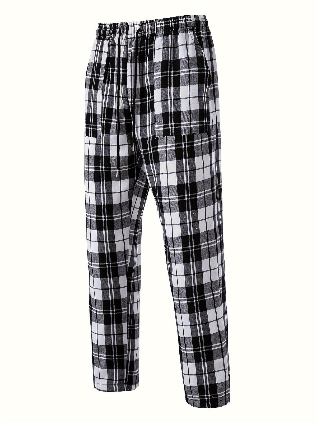 Nathaniel | Relaxed Checked Lounge Trousers