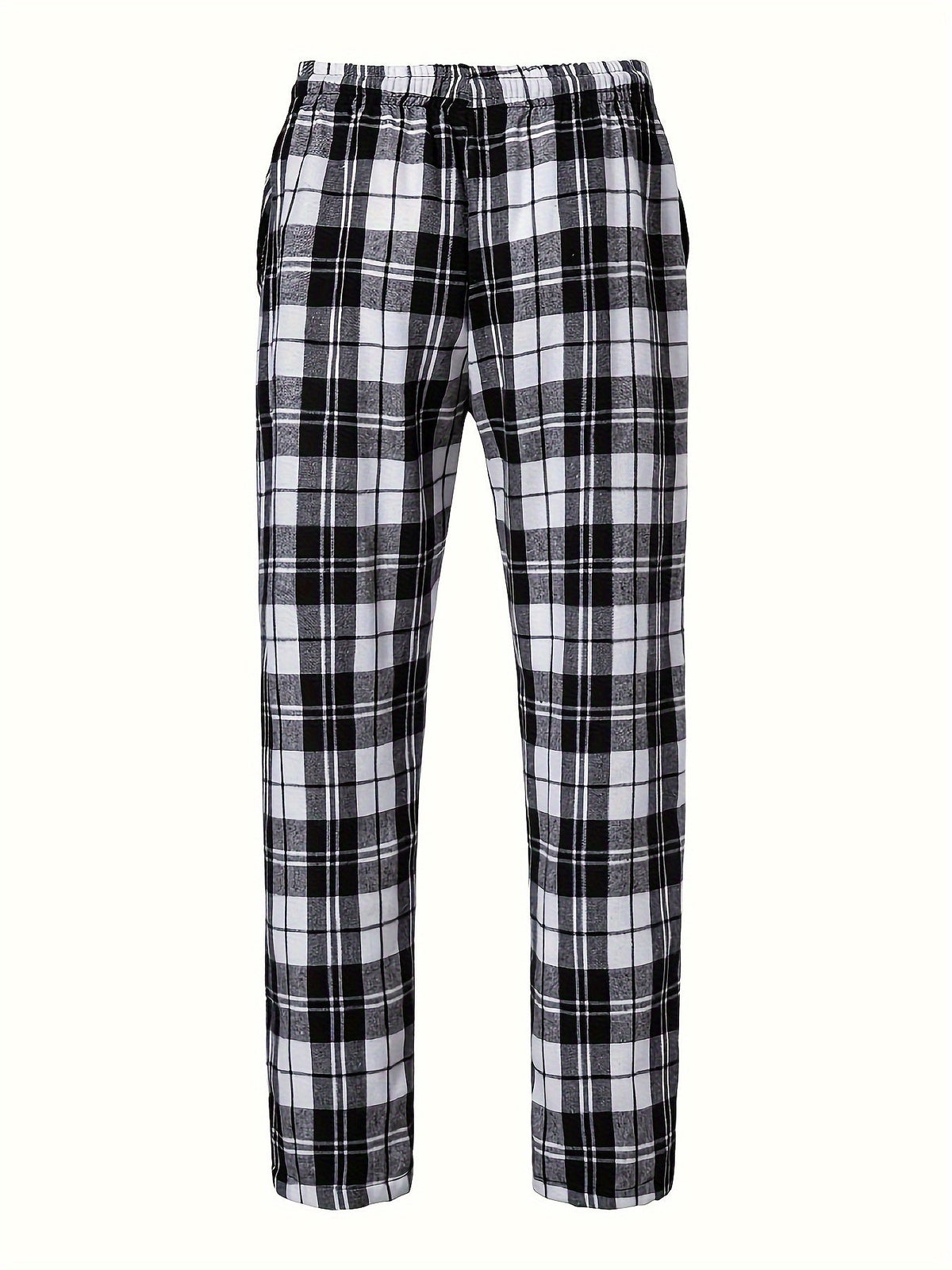 Nathaniel | Relaxed Checked Lounge Trousers