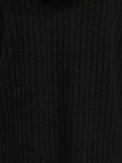 Tamara | Textured Hooded Zip Jacket