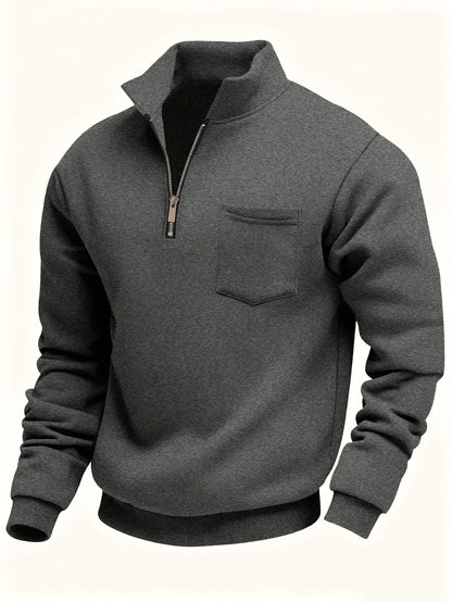 Oscar | Refined Half-Zip Pullover
