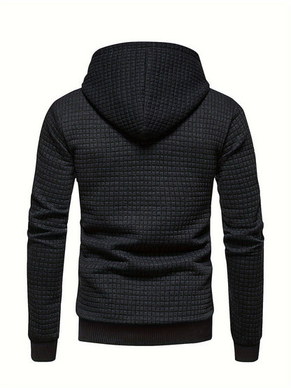 Quentin | Textured Hooded Sweatshirt