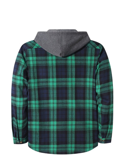 Byron | Rugged Hooded Shirt