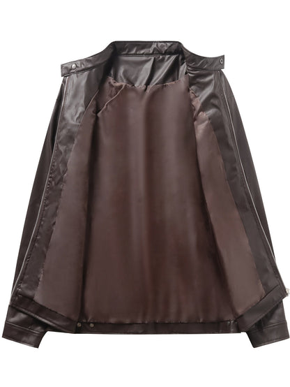 Wallace | Stand-Collar Moto Jacket