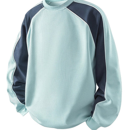 Dean | Colour-Block Crewneck Sweatshirt