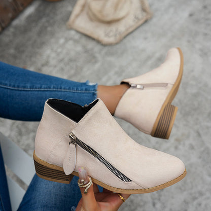 Winifred | Timeless Side-Zip Ankle Boots
