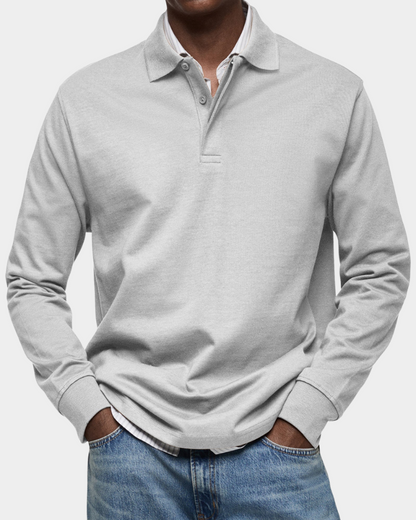 CHARLES | CLASSIC LONG-SLEEVE POLO