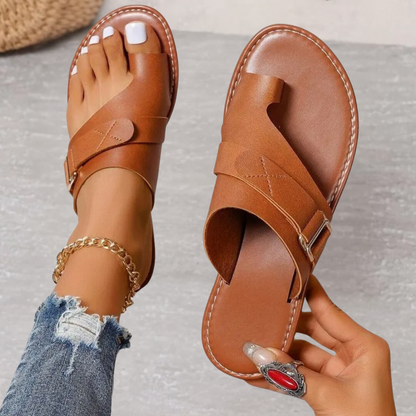 Maeve | Cushioned Comfort Toe-Loop Sandals