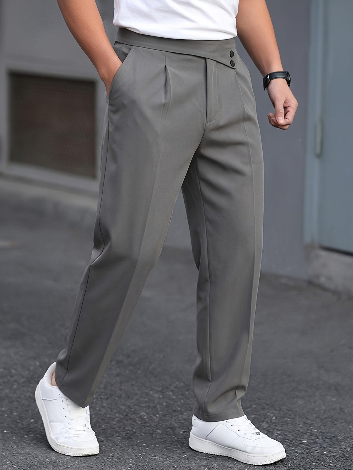Adrian | Tailored Pleated Trousers