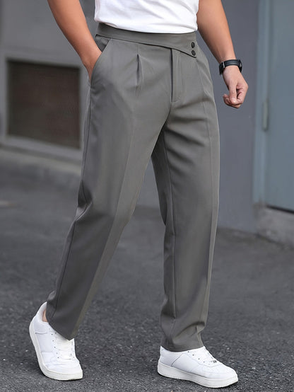 Adrian | Tailored Pleated Trousers