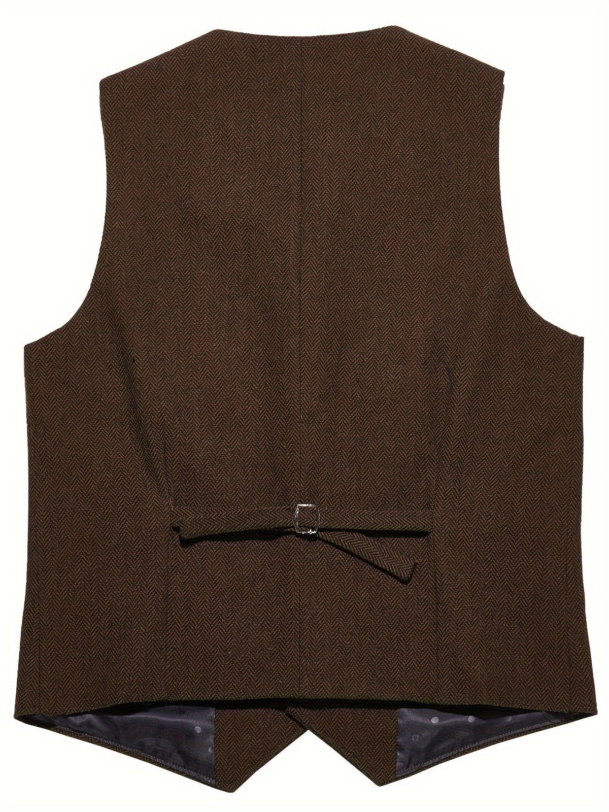 Emmett | Herringbone Tailored Waistcoat