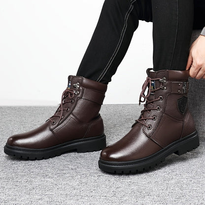 Maddox | Rugged Lace-Up Boots