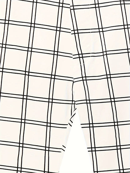 Ellison | Slim-Fit Checked Trousers
