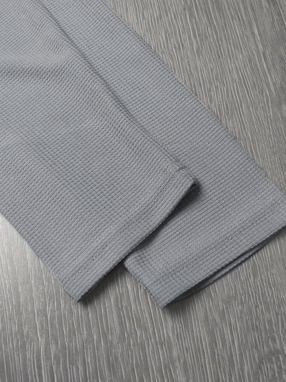 Tobias | Refined Button-Placket Henley Top