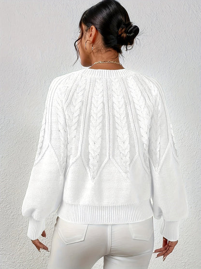 Ophelia | Relaxed Cable-Knit Sweater