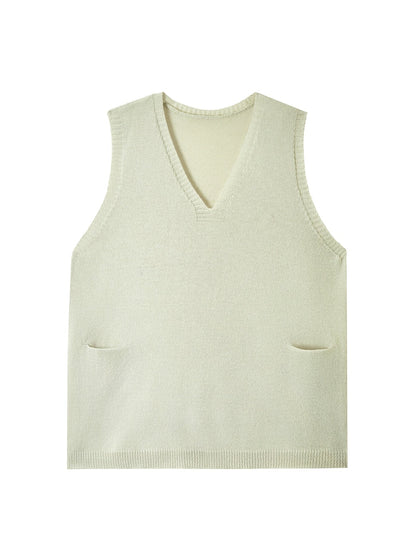 Marlow | Relaxed V-Neck Sweater Vest
