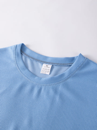 Frederick | Textured Waffle-Knit Long Sleeve Top