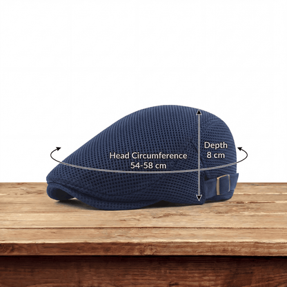 Arthur | Classic Textured Flat Cap