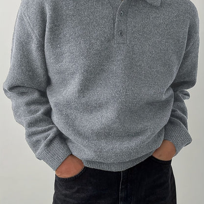 Reid | Polo Collar Knit Jumper