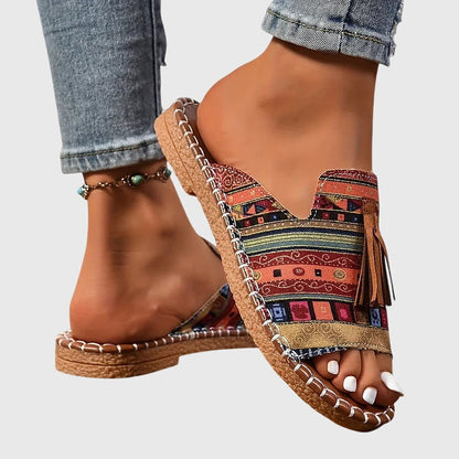 Claire | Stylish Tassels Orthopedic Sandals