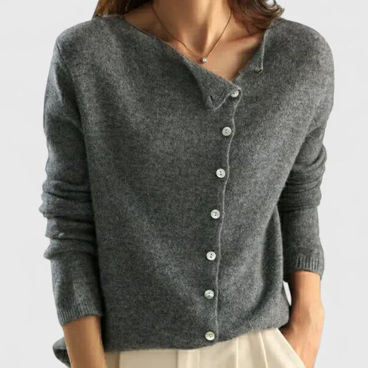 Millicent | Refined Button-Front Cardigan