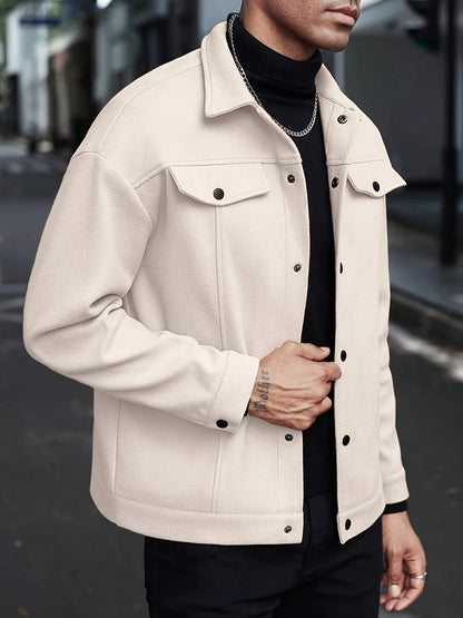Roderick | Modern Snap-Button Jacket