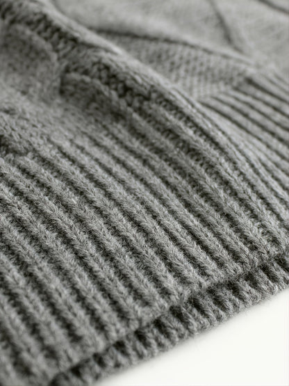 Colleen | Cable-Knit V-Neck Sweater Vest