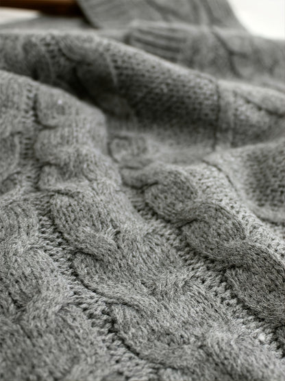 Colleen | Cable-Knit V-Neck Sweater Vest