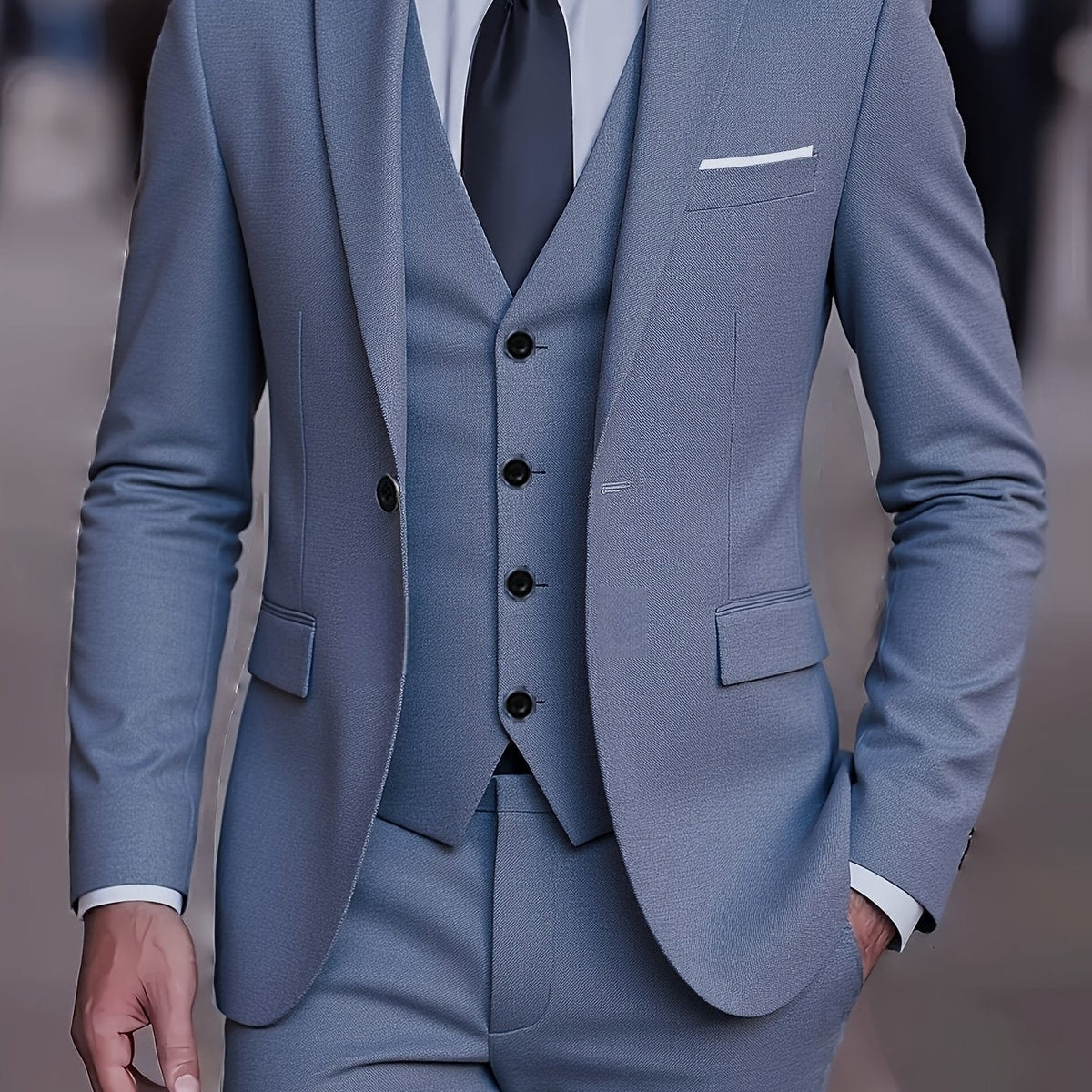 Nathaniel | Tailored Three-Piece Suit