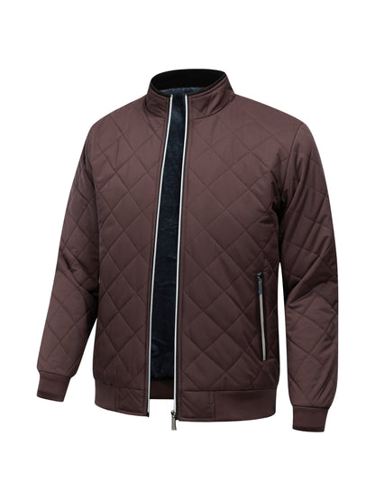 Reuben | Quilted Bomber Jacket