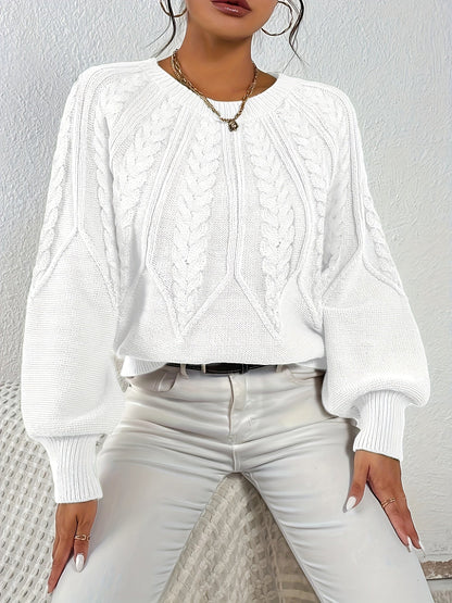 Ophelia | Relaxed Cable-Knit Sweater