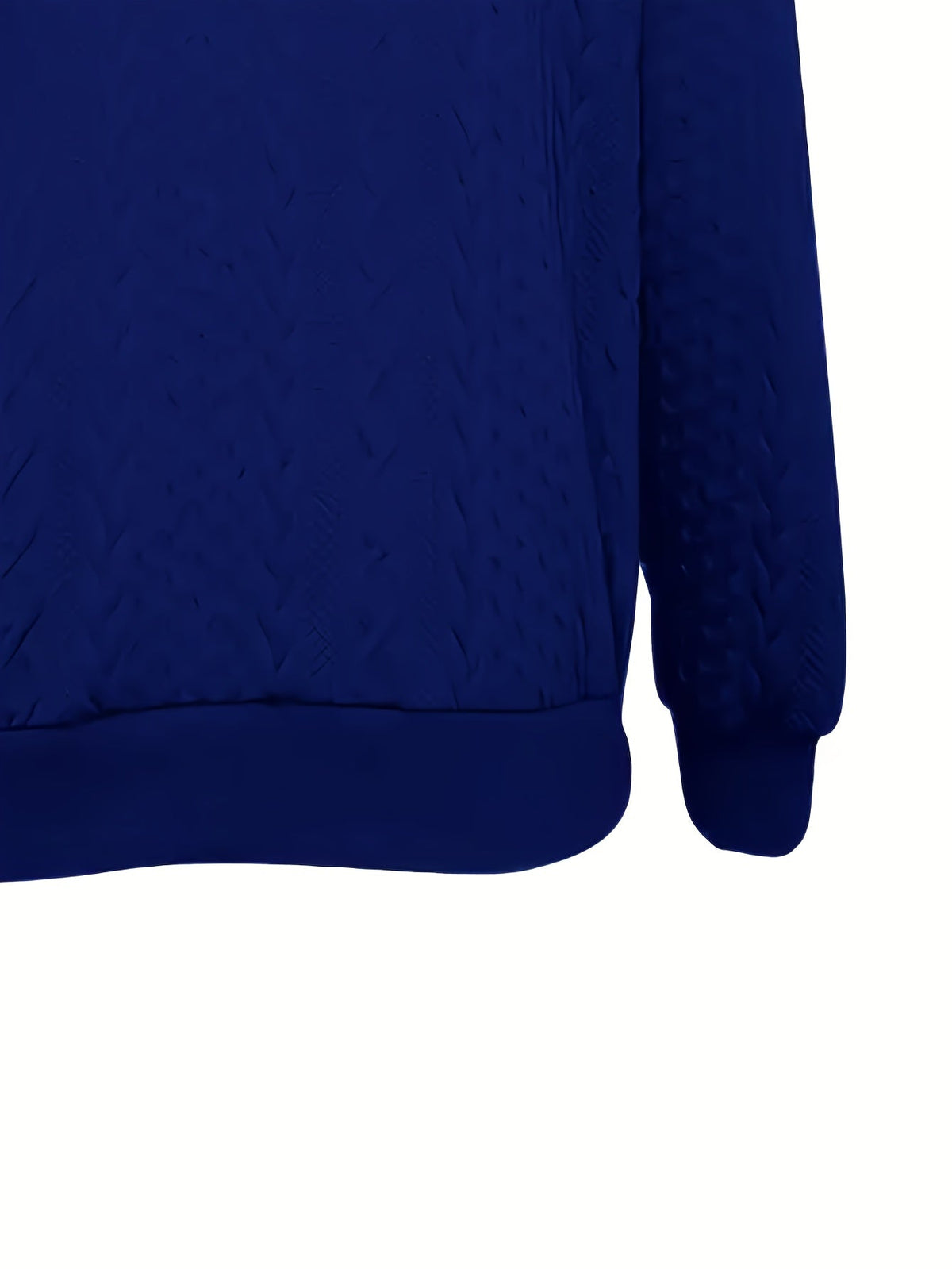 Pearl | Textured Zip-Up Hoodie