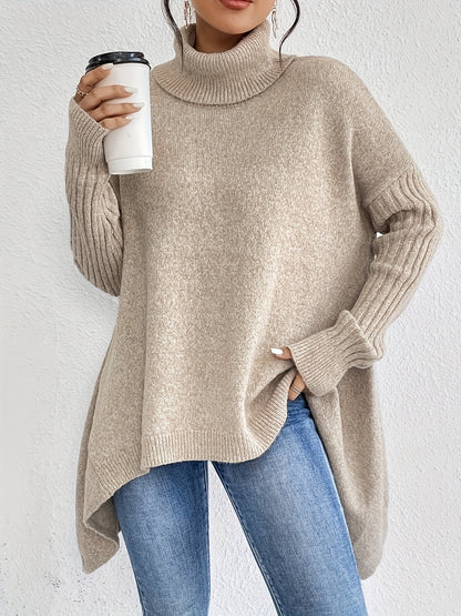 Isla - Oversized Turtleneck Sweater