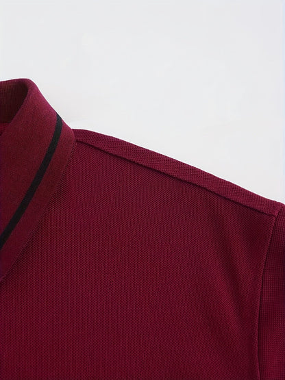 Reginald | Refined Long-Sleeve Polo Shirt