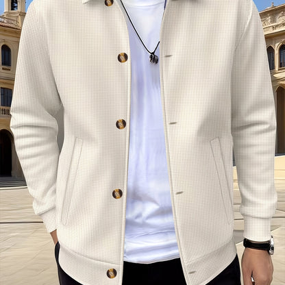 Clifford | Textured Button-Up Overshirt