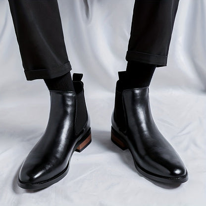 Thaddeus | Polished Chelsea Boots
