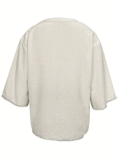 Silas | Relaxed Lace-Up Shirt