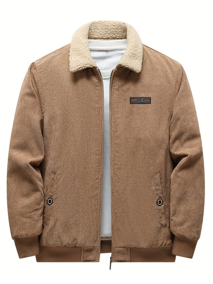 Gerard | Ribbed Fleece-Lined Jacket