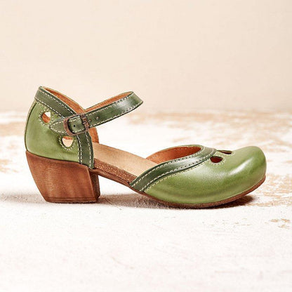 Priscilla | Elegant Comfort T-Strap Sandals