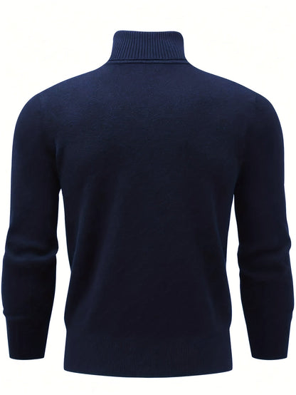 Duncan | Refined Roll-Neck Sweater