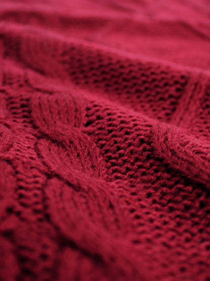 Colleen | Cable-Knit V-Neck Sweater Vest
