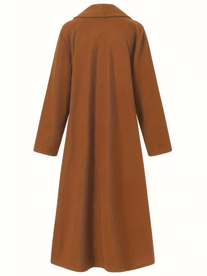 Gwendolyn | Draped Longline Coat