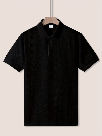 Harrington | Textured Business Polo Shirt