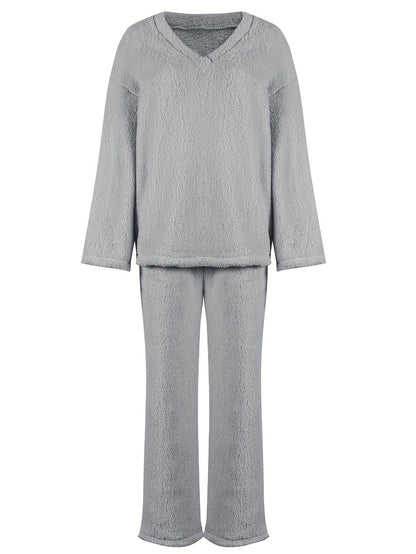Nora | Relaxed V-Neck Two-Piece Set