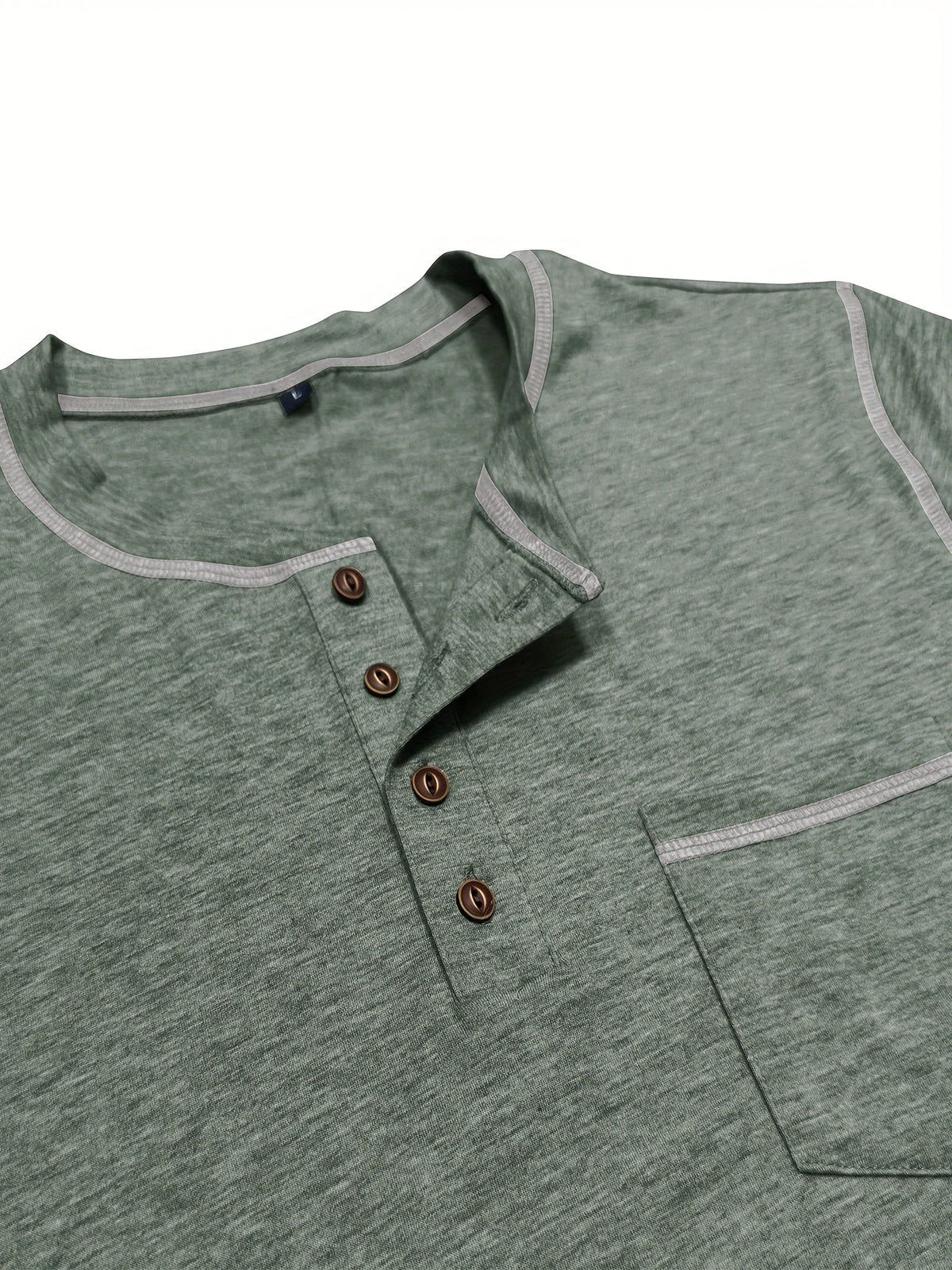 Kingsley | Classic Long-Sleeve Henley Shirt