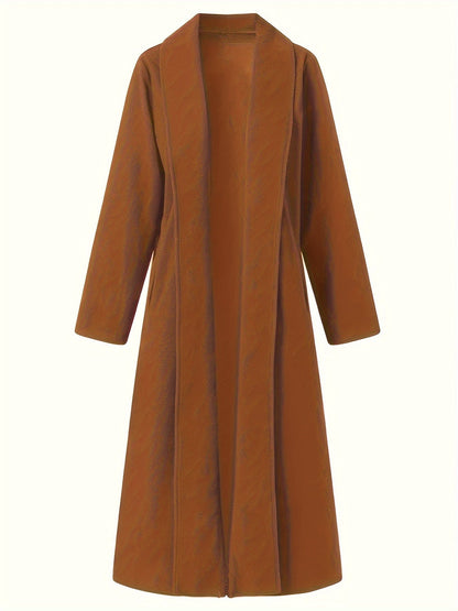 Gwendolyn | Draped Longline Coat