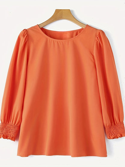 Gwyneth | Elegant Puff-Sleeve Blouse