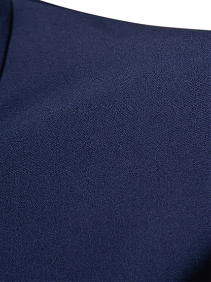 Damon | Contrast-Trim Slim Fit Shirt